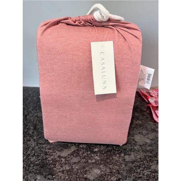 Casaluna Bedding Casaluna King Jersey Solid Sheet Set Rose Poshmark